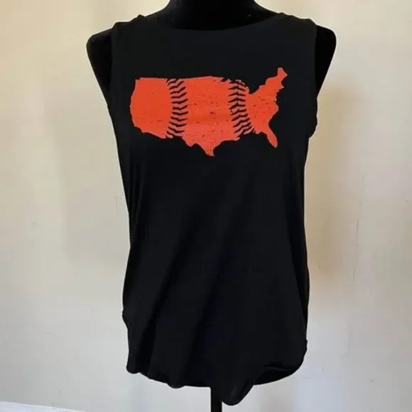 Lot of Four Baseballism and San Francisco Giants Women's Tees and Tanks Sz Small - Picture 4 of 5